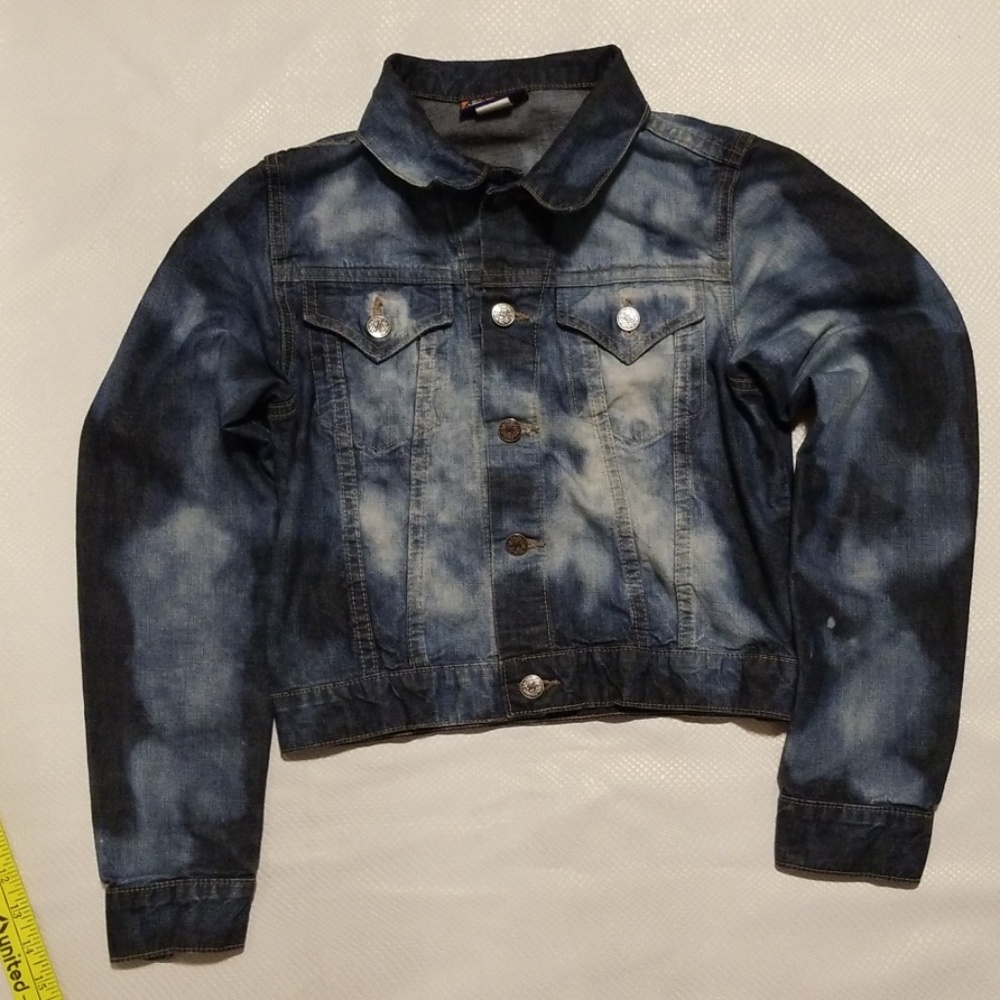Bulldog jeans jacket for kids